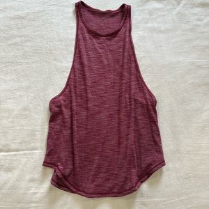 Lululemon Low Side Cut Sleeve Tank Top Size 6